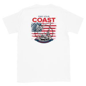 Offshore Americana Short Sleeve Tee FIND YOUR COAST  CO