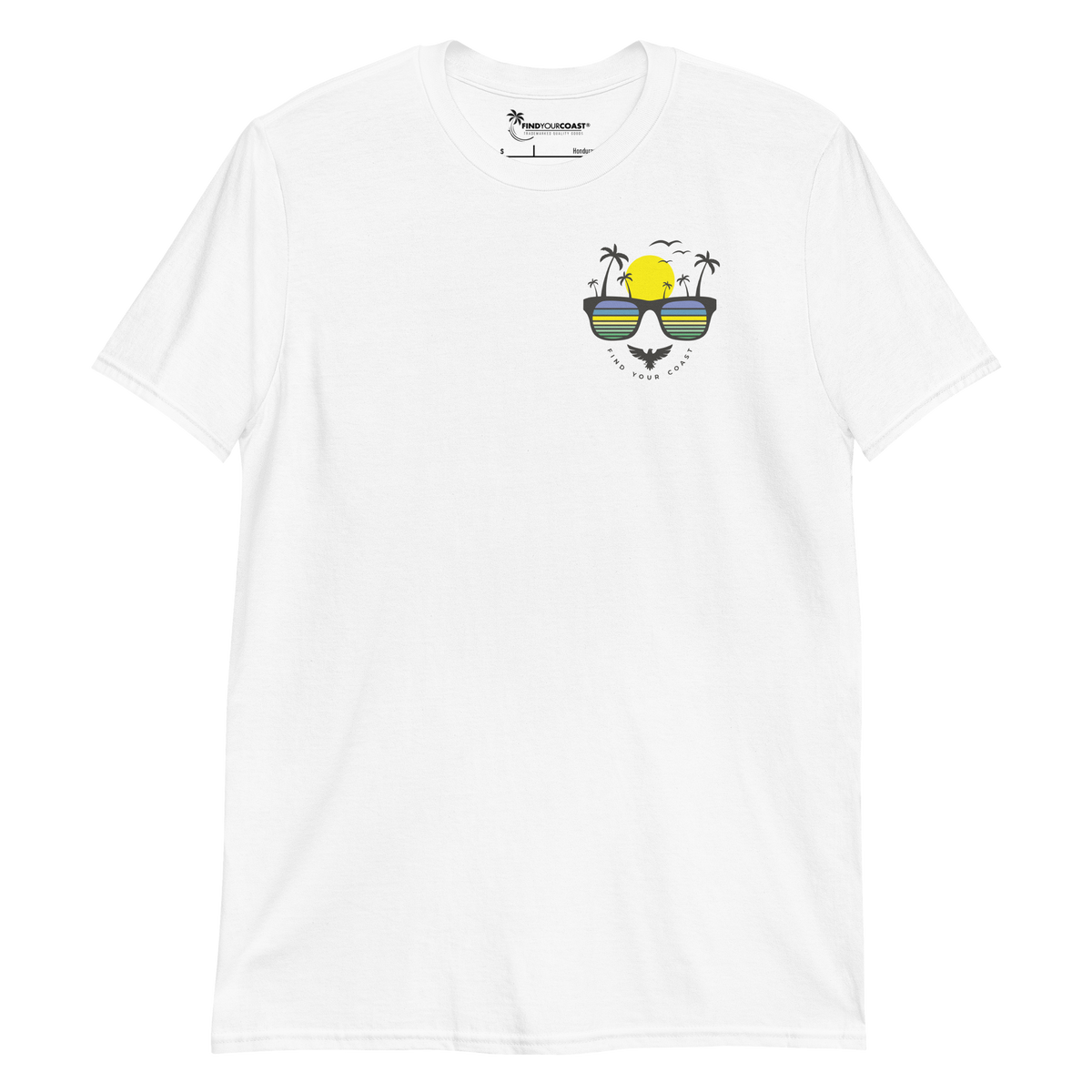 Sunglasses Sunset Short Sleeve Tees FIND YOUR COAST  CO